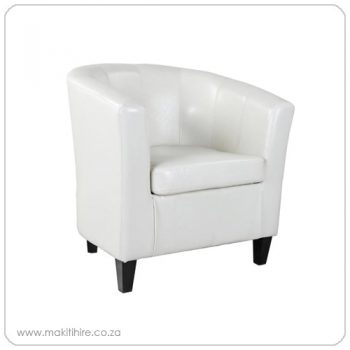 White Tub Chair