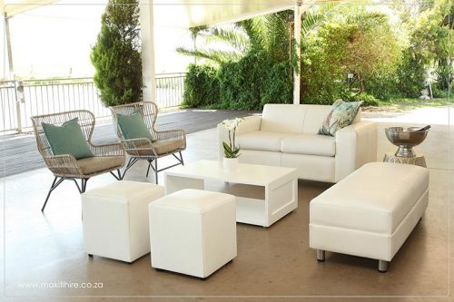 White Lounge Furniture - Event and Wedding Hire