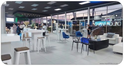 Corporate furniture setup