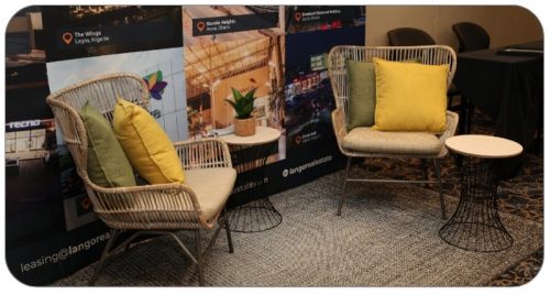 Expo furniture arrangement