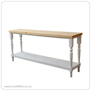 Frech Flair Narrow Candy Table Hire Cape Town to Stellenbosch