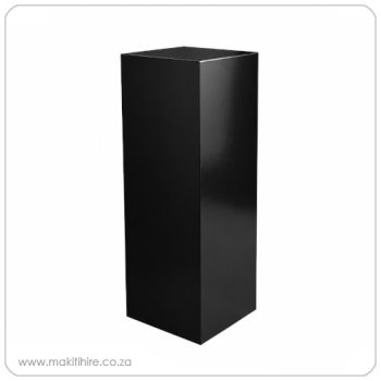 Black Plinth For Hire