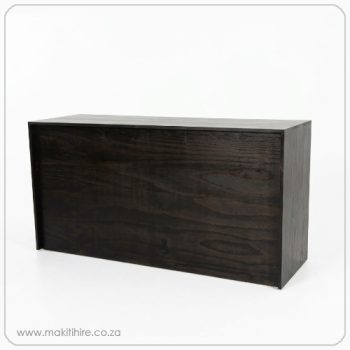 Black Food / Deli Bar Or Serving Bar